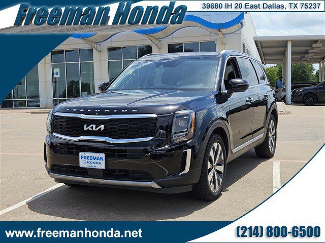 Black Copper 2022 Kia Telluride SUV / Crossover Front-Wheel Drive 8-Speed Automatic