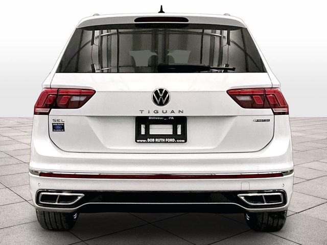 2024 Volkswagen Tiguan 2.0T SEL R-Line White at Sutliff Volkswagen