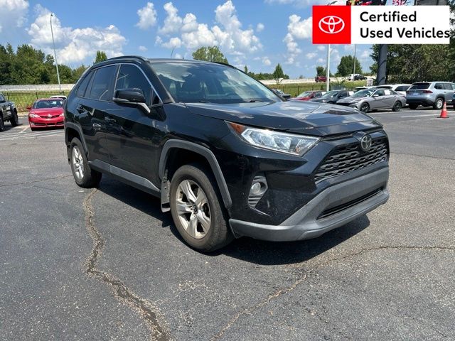 Black 2021 Toyota RAV4 SUV / Crossover Front-Wheel Drive 8-Speed Automatic