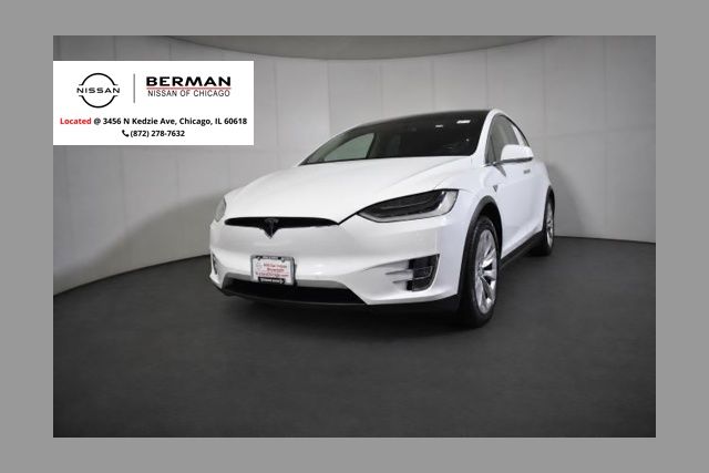 Pearl White Multi-Coat 2016 Tesla Model X SUV / Crossover 1-Speed Automatic