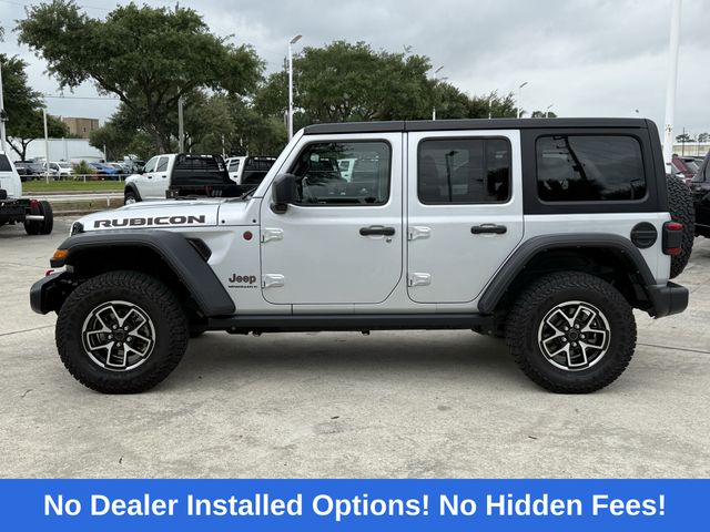 2024 Jeep Wrangler Rubicon Silver at DeMontrond Auto Country