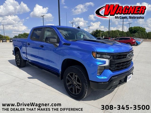 Riptide Blue Metallic 2026 Chevrolet Silverado 1500 Pickup Truck Four-Wheel Drive Automatic