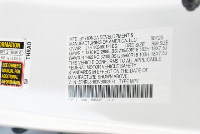 New 2027 Honda Odyssey Van