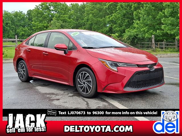 Barcelona Red Metallic 2020 Toyota Corolla Sedan Front-Wheel Drive Continuously Variable Transmission