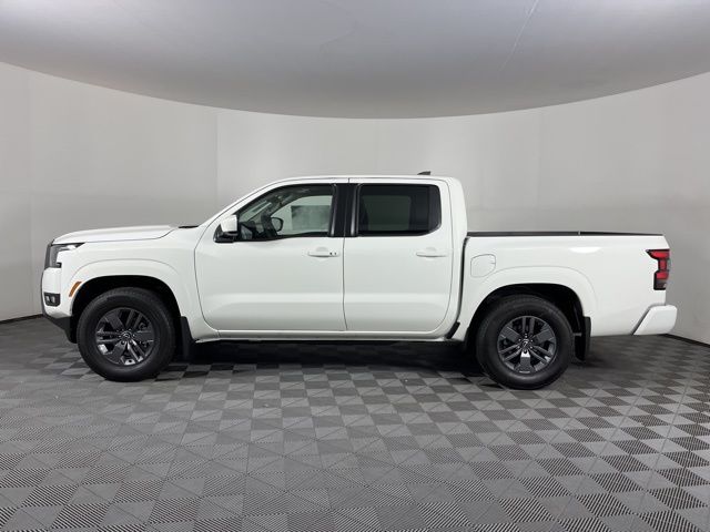 2025 Glacier White Nissan Frontier SV RWD Truck