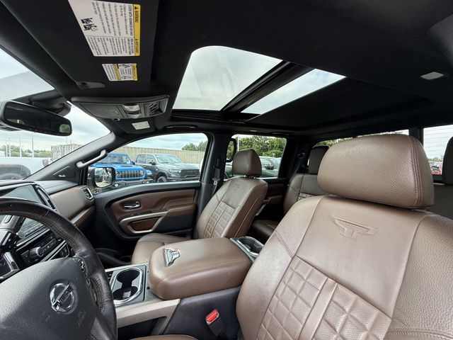 2021 Nissan Titan Platinum Reserve Red at Cook Ford