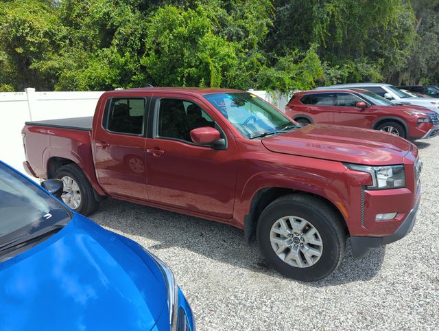 Cardinal Red Metallic Tricoat 2023 Nissan Frontier Pickup Truck 4X2 9-Speed Automatic
