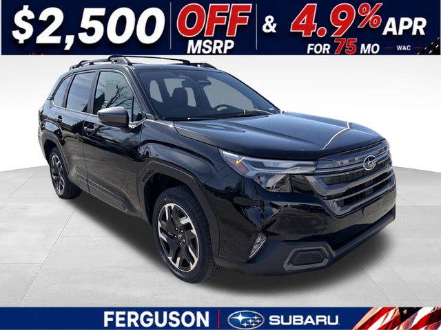 Crystal Black Silica 2026 Subaru Forester Hybrid SUV / Crossover All-Wheel Drive Continuously Variable Transmission