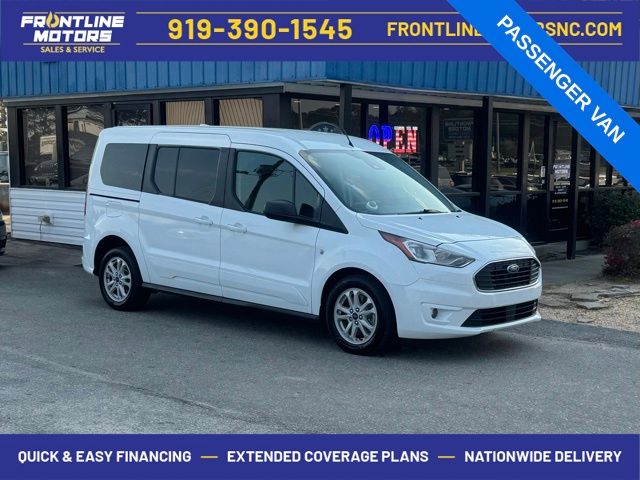 Frozen White 2020 Ford Transit Connect Wagon XLT LWB FWD with Rear Liftgate Van Front-Wheel Drive 8-Speed Automatic