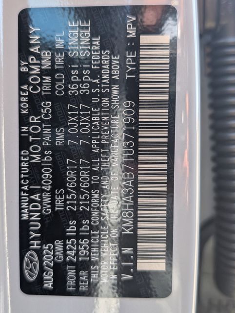 New 2026 Gray Hyundai SE image 27