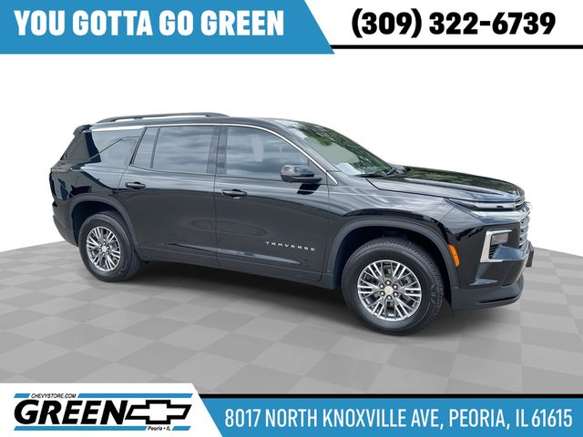 Mosaic Black Metallic 2025 Chevrolet Traverse SUV / Crossover Front-Wheel Drive 8-Speed Automatic