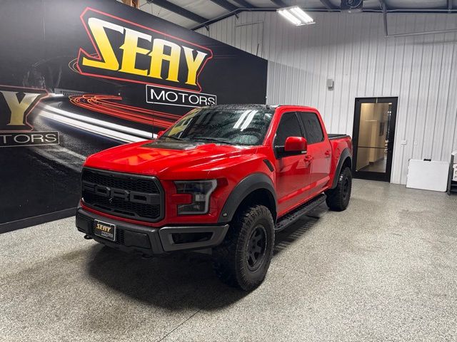 Race Red 2020 Ford F-150 Raptor SuperCrew 4WD Pickup Truck Four-Wheel Drive Automatic