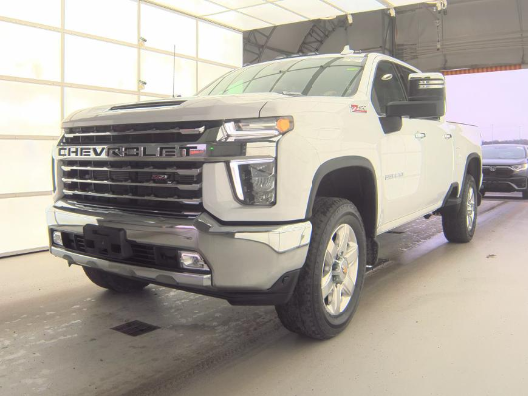 Summit White 2023 Chevrolet Silverado 2500HD LTZ Crew Cab 4WD Pickup Truck Four-Wheel Drive Automatic