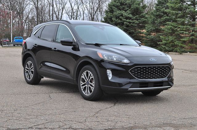 Black 2020 Ford Escape SEL AWD SUV / Crossover All-Wheel Drive 8-Speed Automatic