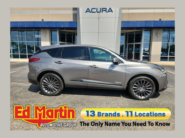 Liquid Carbon Metallic 2023 Acura RDX SUV / Crossover All-Wheel Drive Automatic