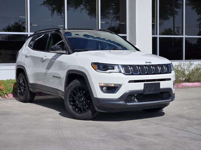 White Clearcoat 2021 Jeep Compass SUV / Crossover Four-Wheel Drive 9-Speed Automatic