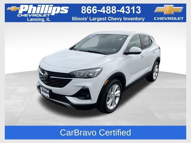 Summit White 2021 Buick Encore GX Preferred FWD SUV / Crossover Front-Wheel Drive Continuously Variable Transmission
