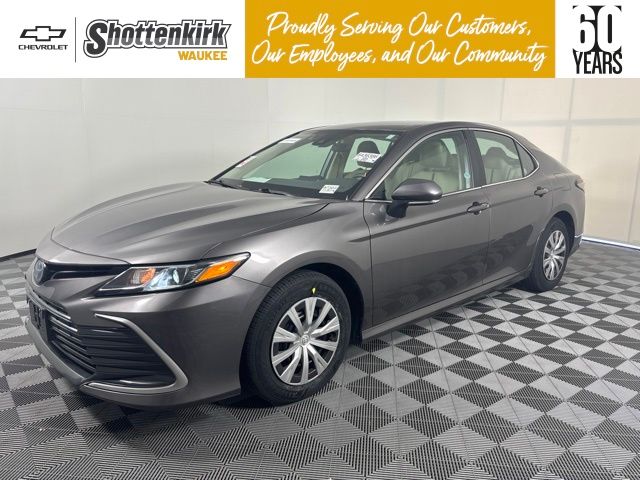 Predawn Gray Mica 2023 Toyota Camry Hybrid Sedan Front-Wheel Drive Continuously Variable Transmission