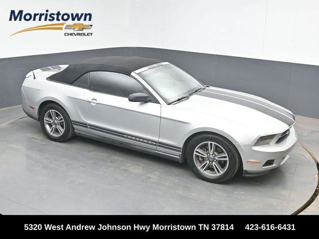 Ingot Silver Metallic 2011 Ford Mustang Convertible Rear-Wheel Drive 6-Speed Automatic