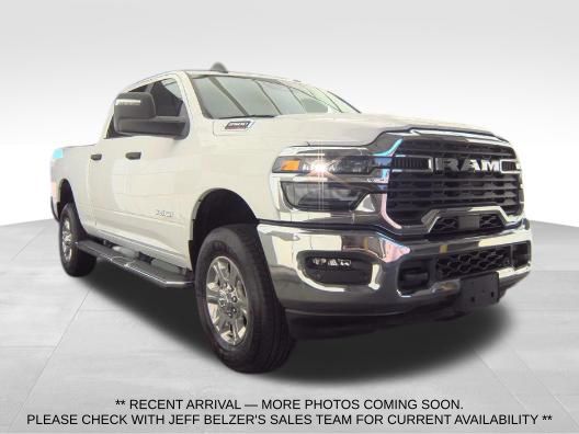 Bright White Clearcoat 2026 RAM 2500 Big Horn Crew Cab 4WD Pickup Truck Four-Wheel Drive 8-Speed Automatic
