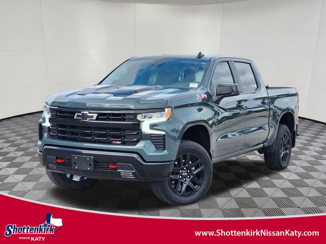 Cypress Gray 2025 Chevrolet Silverado 1500 Pickup Truck Four-Wheel Drive Automatic