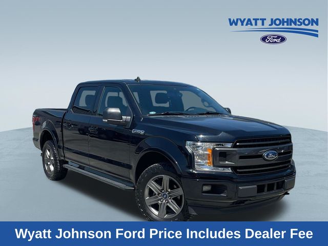 Black Metallic 2020 Ford F-150 XLT SuperCrew 4WD Pickup Truck Four-Wheel Drive Automatic