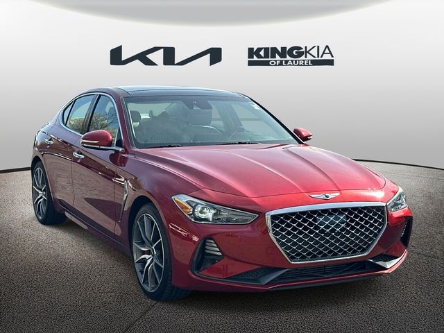 Havana Red 2019 Genesis G70 3.3T Advanced RWD Sedan Rear-Wheel Drive 8-Speed Automatic
