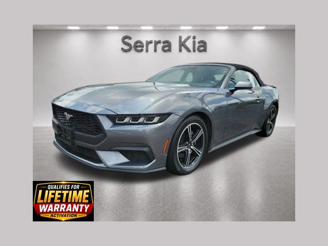 Gray Metallic 2025 Ford Mustang Convertible Rear-Wheel Drive Automatic