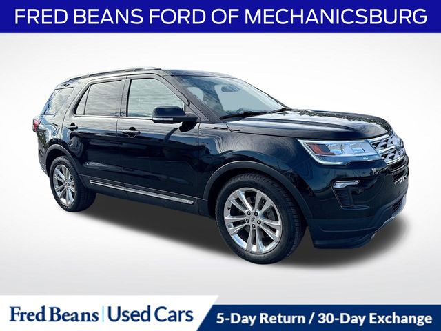 Shadow Black 2018 Ford Explorer XLT SUV / Crossover Front-Wheel Drive 6-Speed Automatic