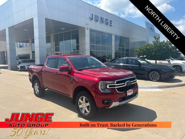 Ruby Red Metallic Tinted Clearcoat 2026 Ford Ranger Pickup Truck Four-Wheel Drive Automatic