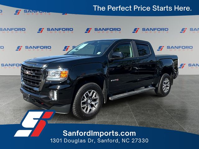 Onyx Black 2022 GMC Canyon Pickup Truck Four-Wheel Drive 8-Speed Automatic