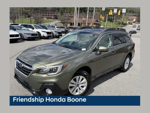 Wilderness Green Metallic 2019 Subaru Outback 2.5i Premium AWD Wagon All-Wheel Drive Continuously Variable Transmission