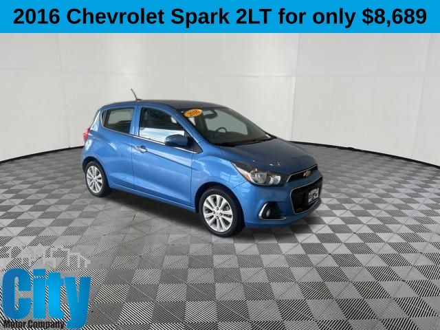 Splash Metallic 2016 Chevrolet Spark 2LT FWD Hatchback Front-Wheel Drive Continuously Variable Transmission