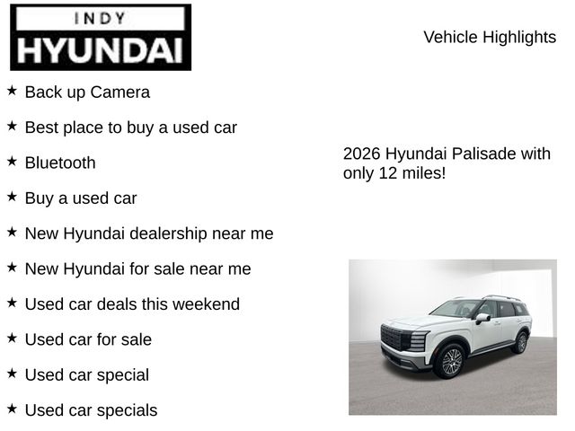 New 2026 Hyundai Palisade For Sale in Indianapolis, IN