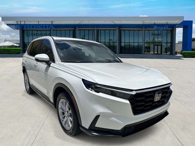 Platinum White Pearl 2024 Honda CR-V EX-L FWD SUV / Crossover Front-Wheel Drive Continuously Variable Transmission