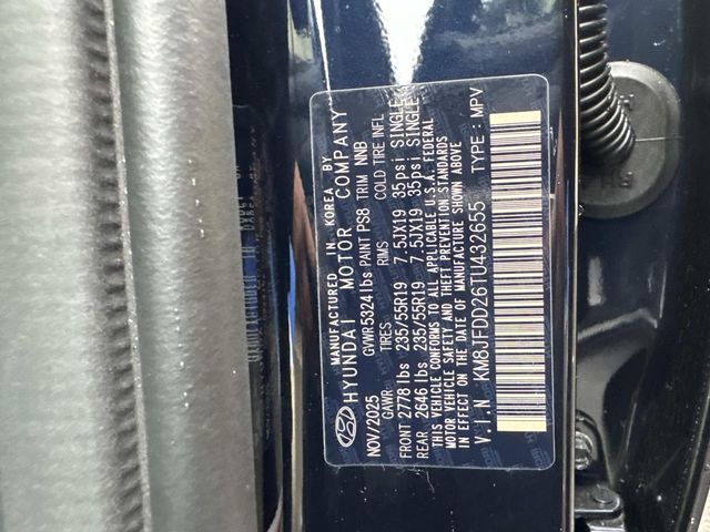 2026 Hyundai Tucson Plug-In Hybrid