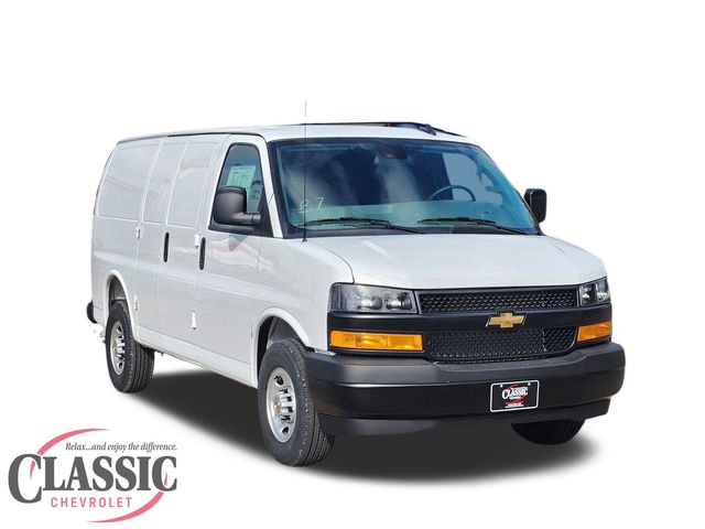 Summit White 2025 Chevrolet Express Cargo 2500 RWD Van Rear-Wheel Drive 8-Speed Automatic Overdrive
