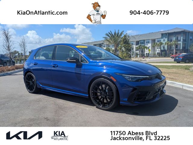Lapiz Blue Metallic 2025 Volkswagen Golf R Black Edition 4Motion Hatchback All-Wheel Drive 7-Speed Dual Clutch