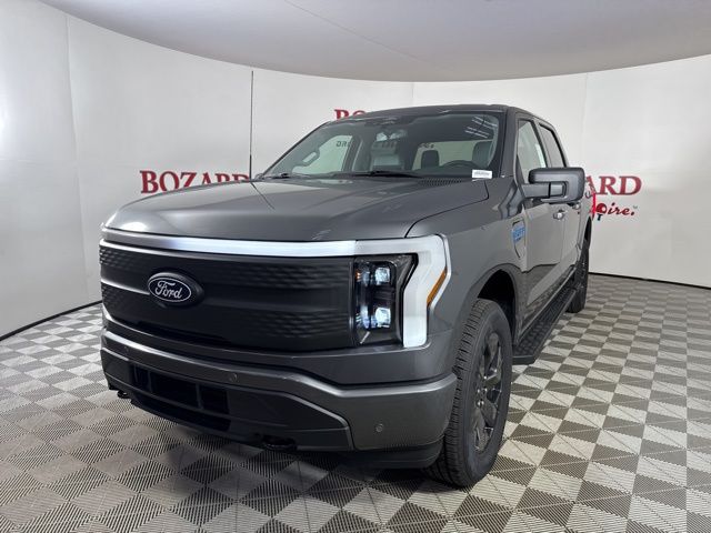 2025 Carbonized Gray Metallic Ford F-150 Lightning Flash AWD Truck