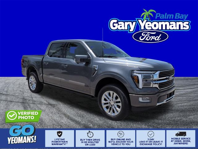 Carbonized Gray Metallic 2026 Ford F-150 Pickup Truck Four-Wheel Drive Automatic