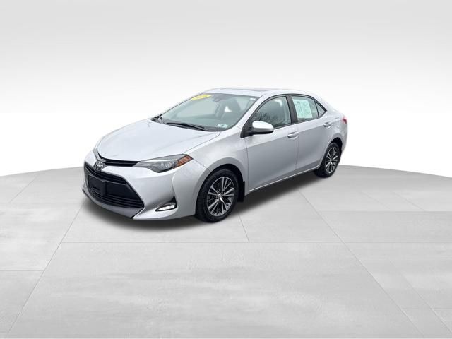 Classic Silver Metallic 2018 Toyota Corolla LE Sedan Front-Wheel Drive Continuously Variable Transmission