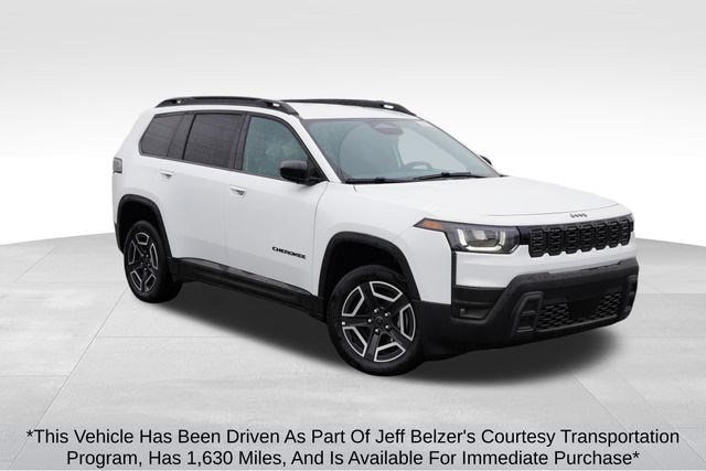 Bright White Clearcoat 2026 Jeep Cherokee SUV / Crossover Four-Wheel Drive Continuously Variable Transmission
