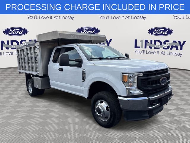 Oxford White 2021 Ford F-350 Super Duty Chassis Pickup Truck Four-Wheel Drive Automatic