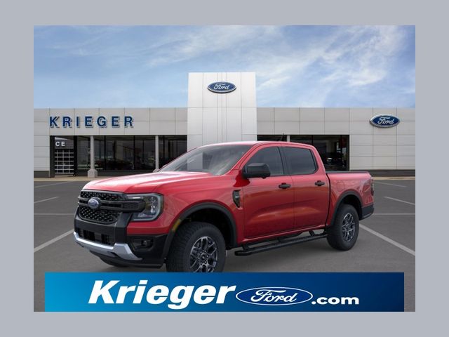 Ruby Red Metallic Tinted Clearcoat 2026 Ford Ranger Pickup Truck Four-Wheel Drive Automatic