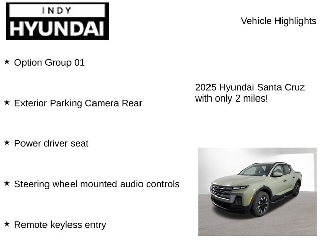 New 2025 Hyundai Santa Cruz For Sale in Indianapolis, IN