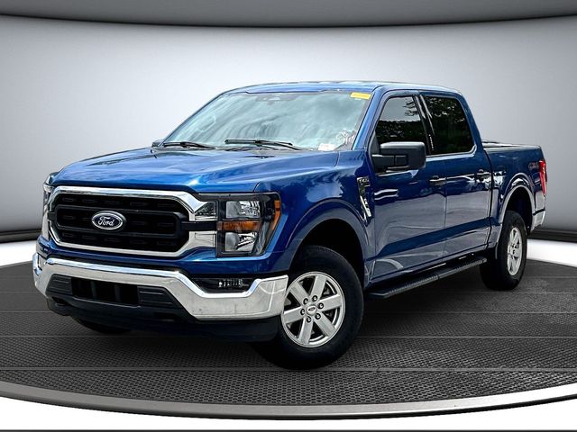 Blue Metallic 2023 Ford F-150 Pickup Truck Four-Wheel Drive Automatic