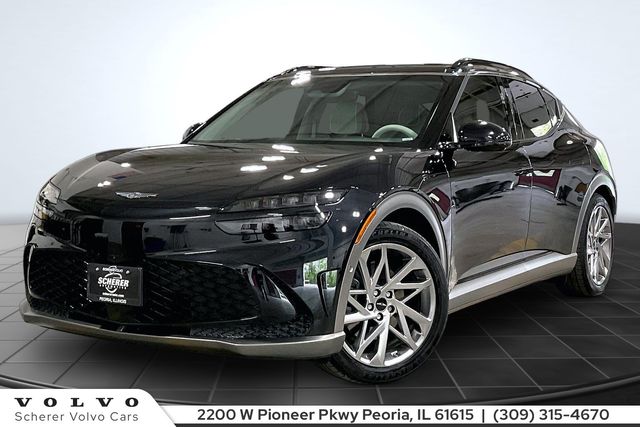 Vik Black 2023 Genesis GV60 Advanced AWD SUV / Crossover All-Wheel Drive 1-Speed Automatic