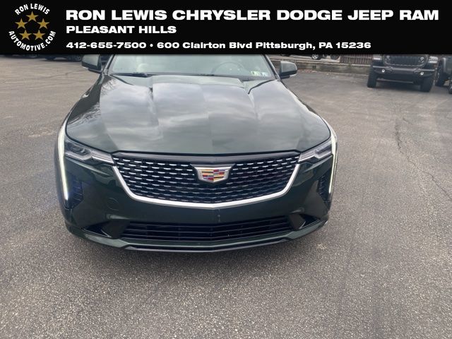Evergreen Metallic 2020 Cadillac CT4 Luxury AWD Sedan All-Wheel Drive 8-Speed Automatic