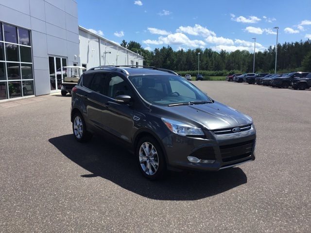 Gray (Magnetic) 2015 Ford Escape Titanium AWD SUV / Crossover All-Wheel Drive 6-Speed Automatic