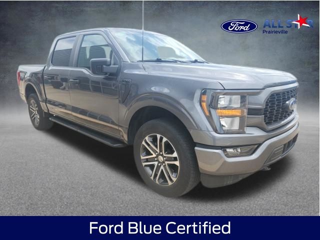 Gray Metallic 2023 Ford F-150 Pickup Truck Four-Wheel Drive Automatic